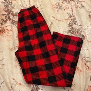 3/$15 Buffalo Check Pajama pants size small 6-6x